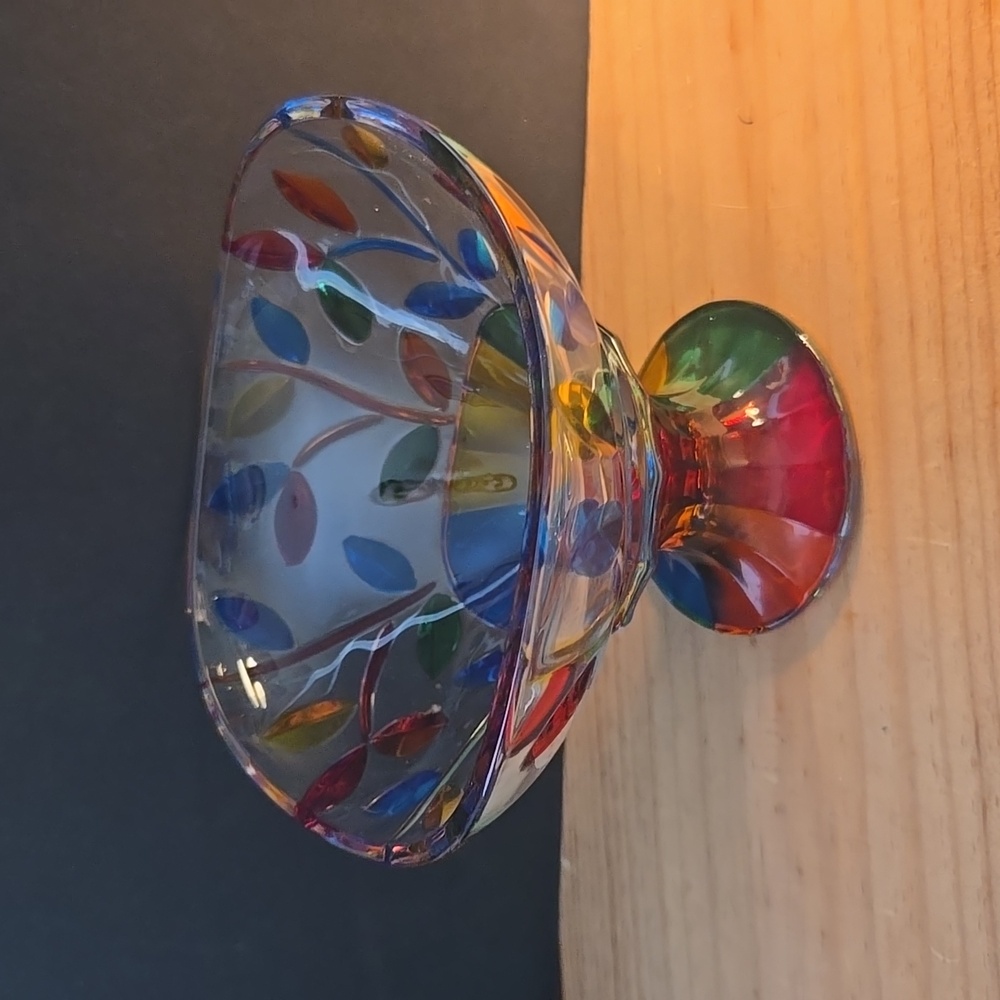 c BEAUTIFUL VINTAGE MURANO DUE ZETA VENETIAN HANDMADE VENEZIA ITALY